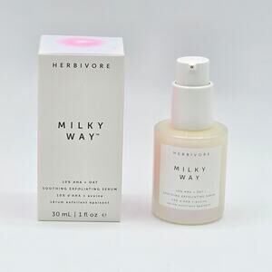 Herbivore Milky Way AHA + Oat Soothing Exfoliating Serum 1 fl oz